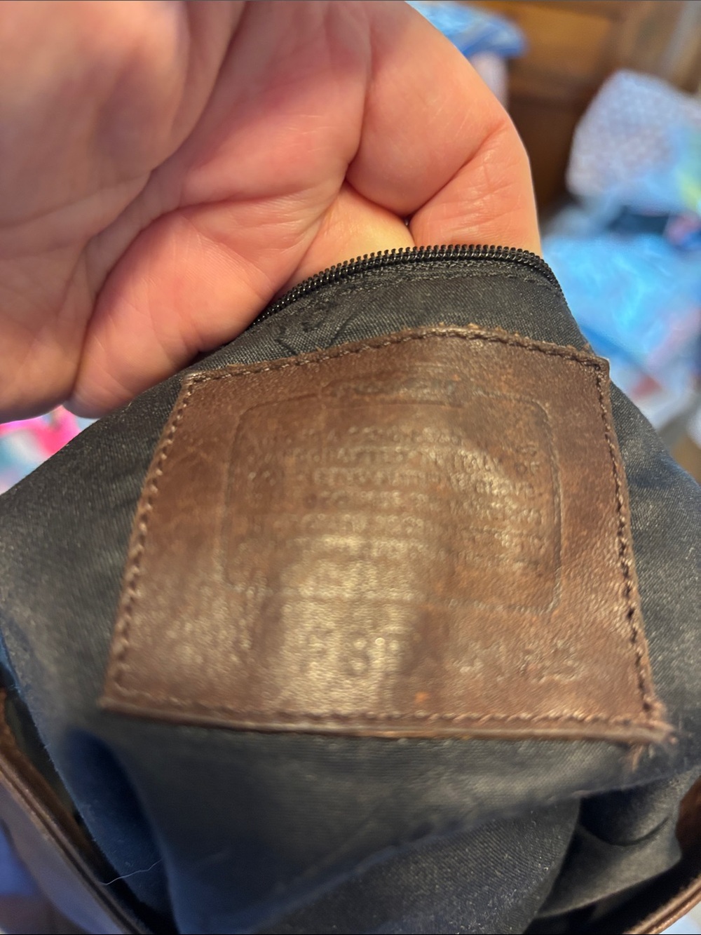 Coach 4183 Lexington flap Leather Messenger Bag vintage. 1998 Italy - Picture 8 of 13